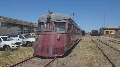 An M-300 railcar from California Western Railroad