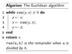 Algorithms and Execution Traces